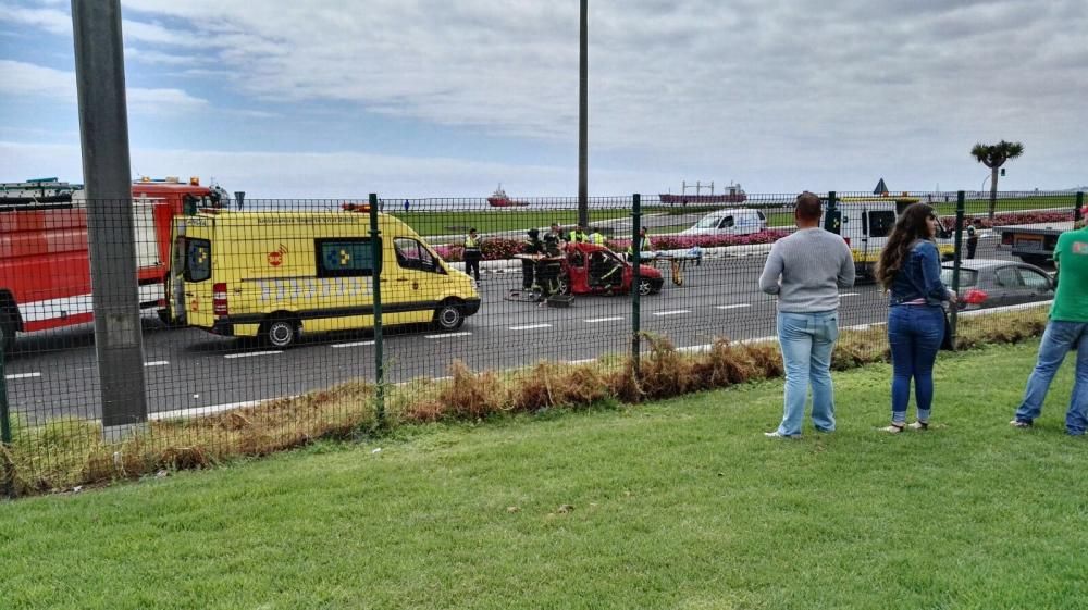 Accidente en la Avenida Marítima