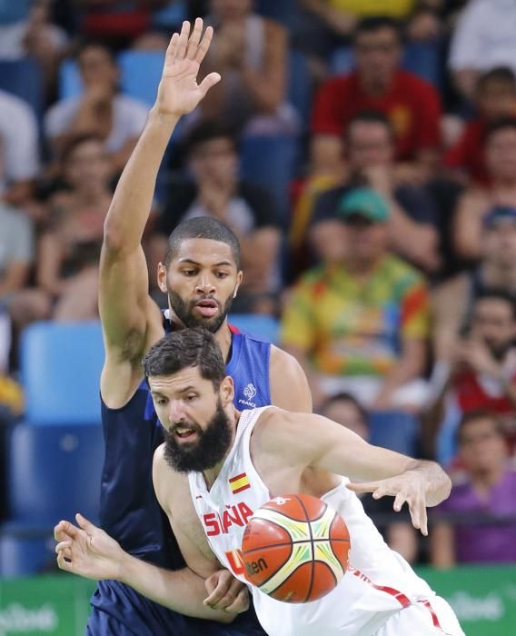 Olimpiadas Río 2016: España - Francia, baloncesto