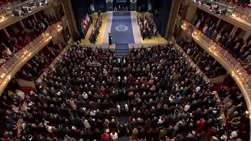 Así fue el emotivo "Asturias Patria Querida" que cerró la ceremonia de los Premios Princesa de Asturias