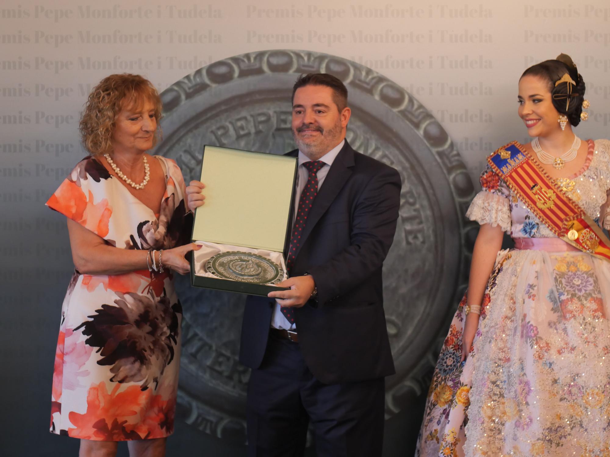 Entrega de los premios Pepe Monforte de la Interagrupación de Fallas