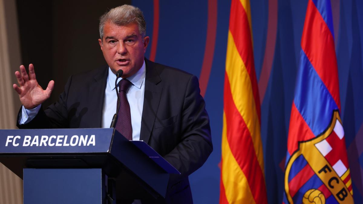 Laporta carga contra el Madrid y Tebas: "El presidente de LaLiga está denigrando la competición"