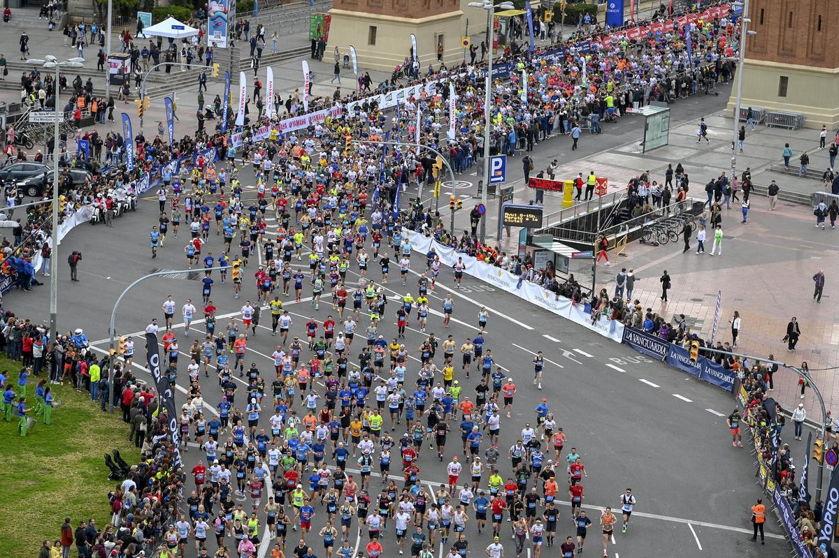 La Maratón de Barcelona 2023 en imágenes