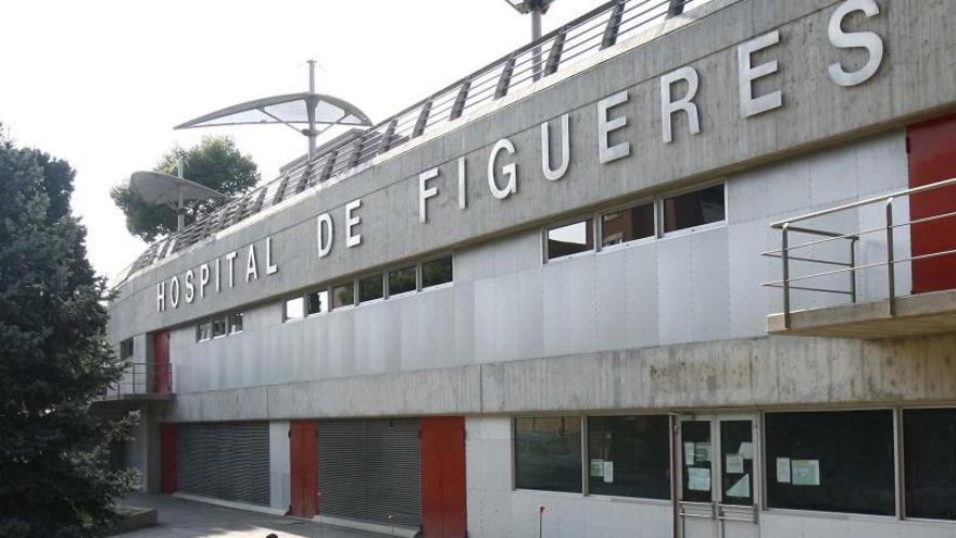 L&#039;Hospital de Figueres en una imatge d&#039;arxiu