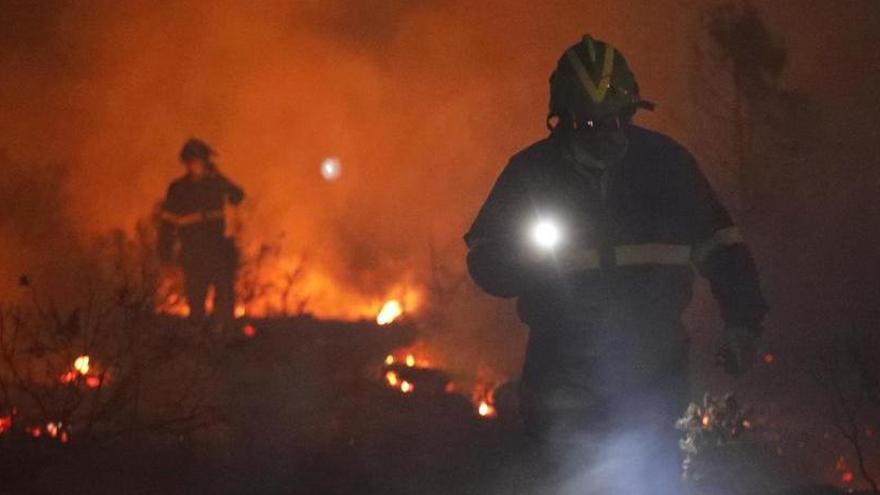 L&#039;incendi del maig al Montgrí, en una imatge d&#039;arxiu