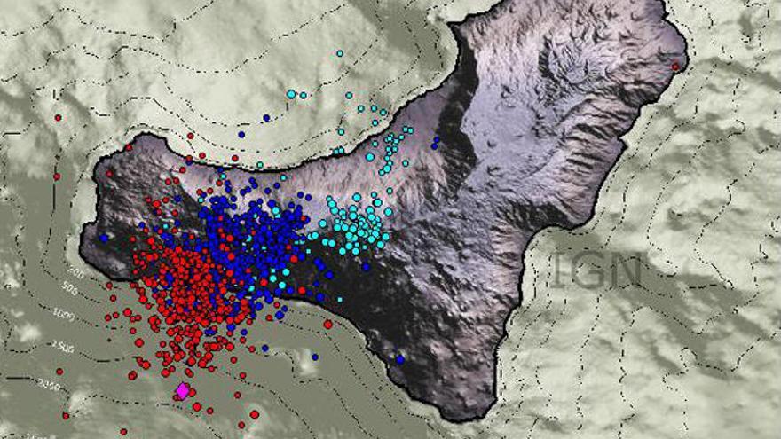 El Hierro registra cerca de un millar de seísmos en siete días