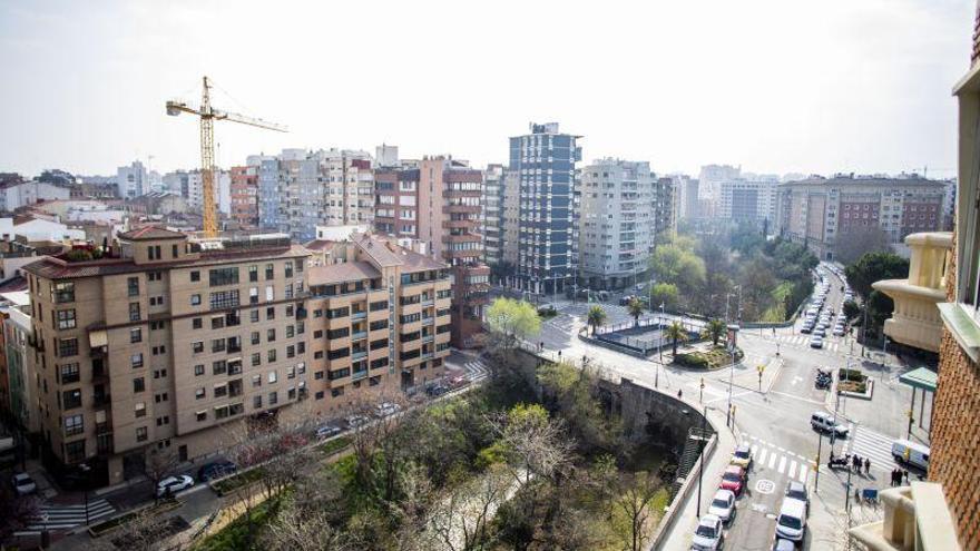 La reforma del Huerva incluye una  plaza verde entre Gran Vía y Goya