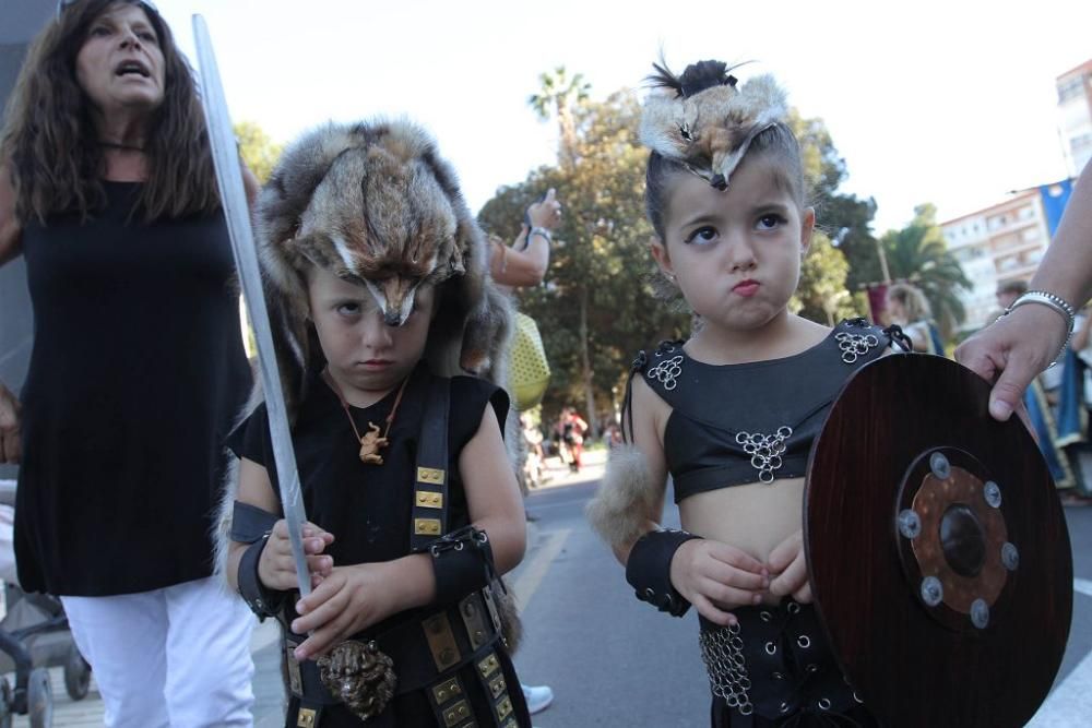 Carthagineses y Romanos: desfile infantil