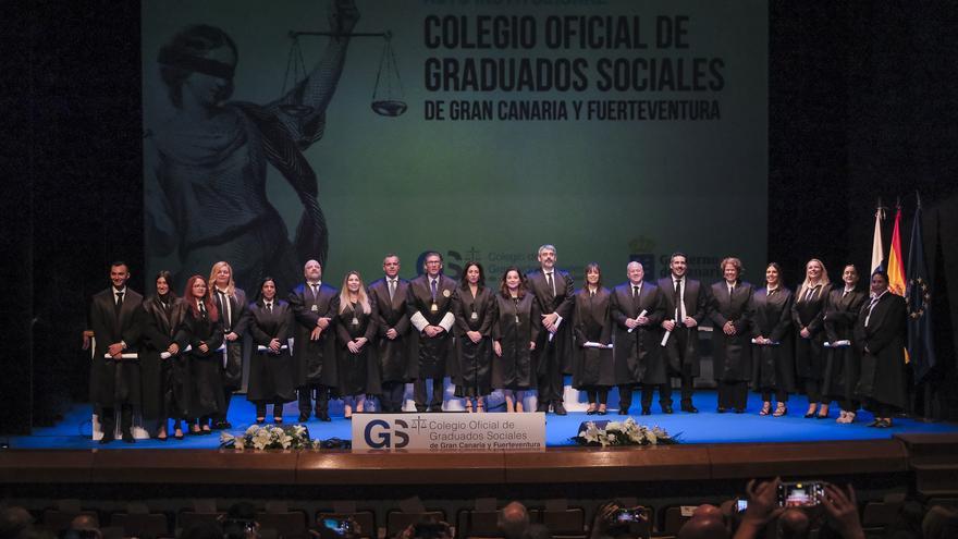 Los graduados sociales premian la excelencia laboralista y académica en Gran Canaria y Fuerteventura