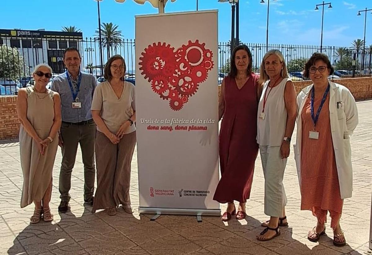 Presentación de la campaña de donación de sangre en verano