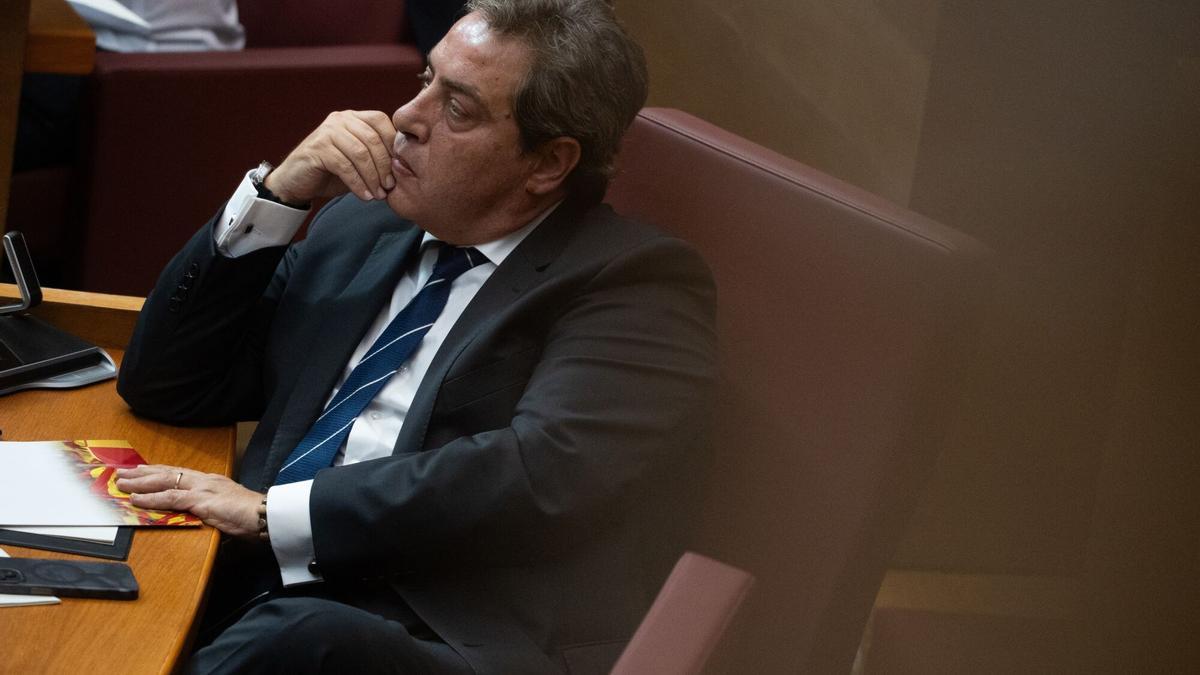 El síndic de Vox, José María Llanos, en imagen de archivo.