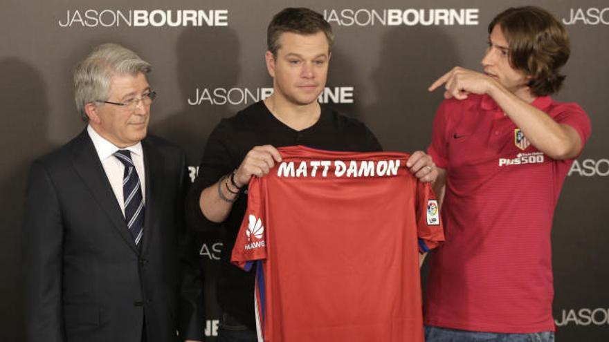 Matt Damon, la nueva estrella del Atleti