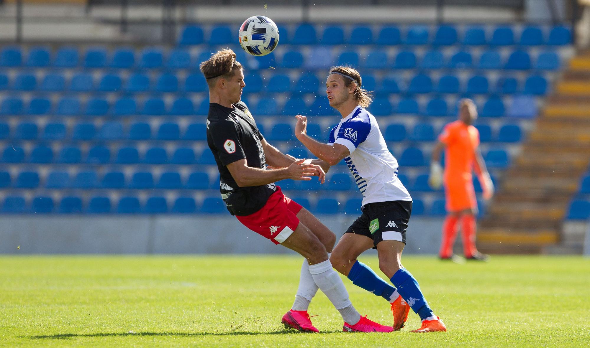 Las imágenes del partido Hércules - Peña Deportiva