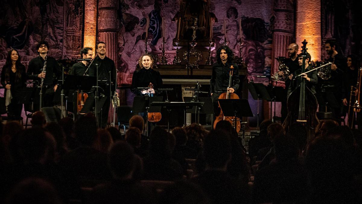 Un moment de &quot;Tenebrae Responsoria&quot; de Magrané.