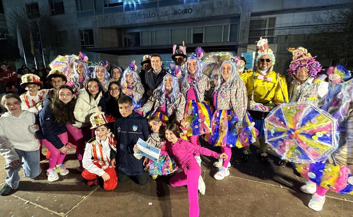 O alcalde, José Ramón Romero, presidiu a entrega de premios.