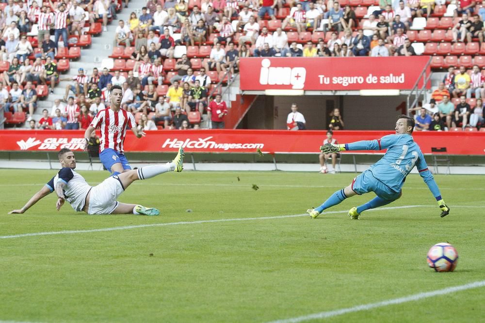 El Sporting se lleva el Villa de Gijón en los penaltis (1-1)