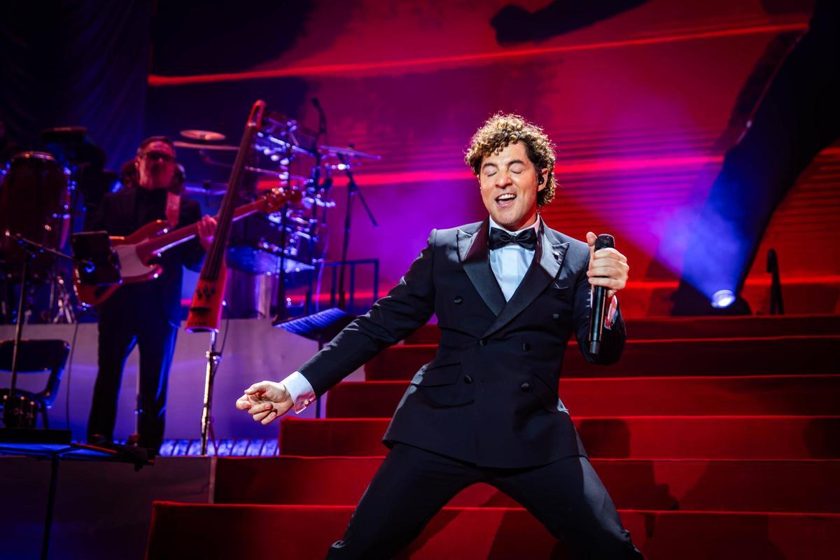 Concierto de Navidad de David Bisbal en el Palau Sant Jordi