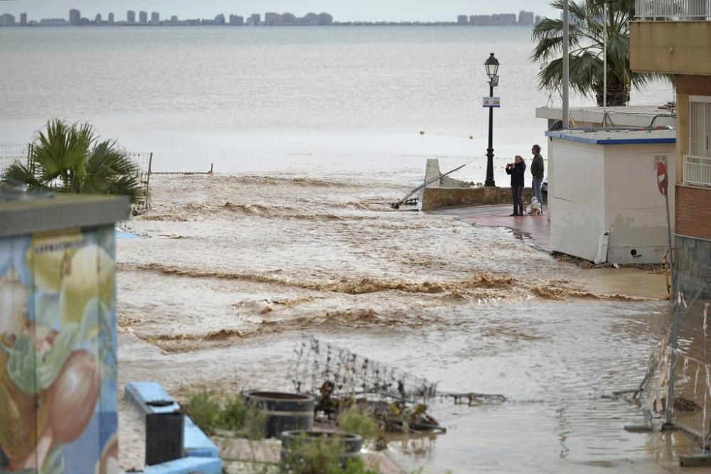 Borrasca Gloria: lluvias e inundaciones en Los Alcázares y San Javier