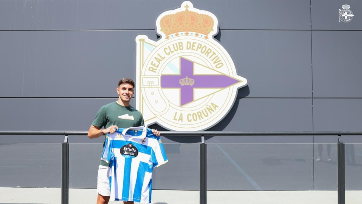 Pablo Cortés llegó al Deportivo Fabril este verano.
