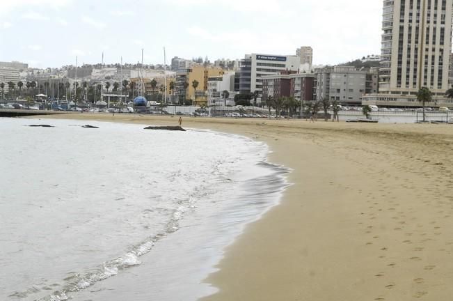 CONTAMINACION EN LA PLAYA DE LAS ALCARAVANERAS