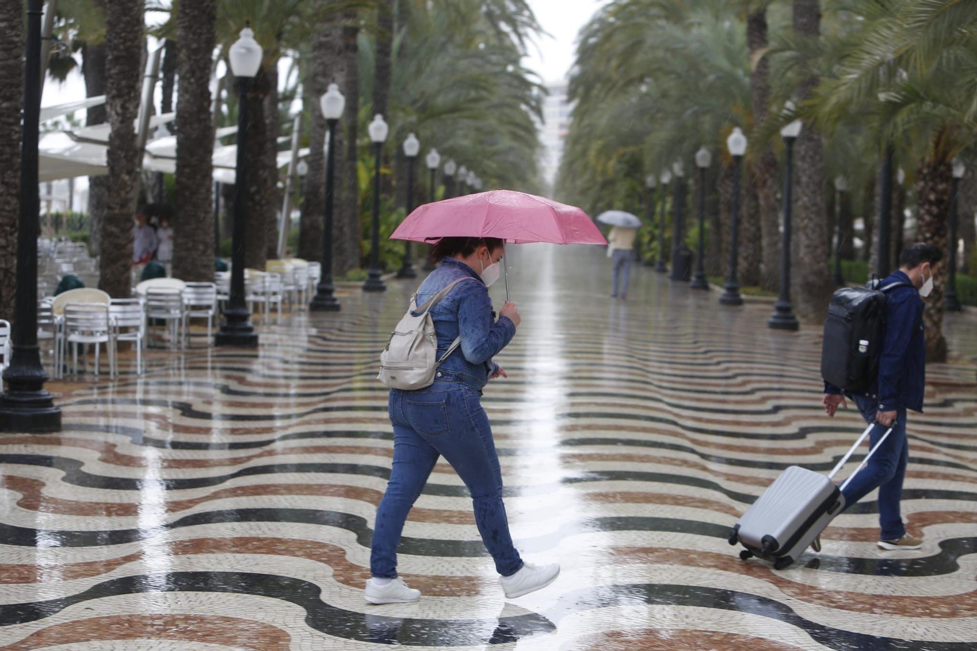 Alerta amarilla por fuertes lluvias y descenso de las temperaturas en la provincia