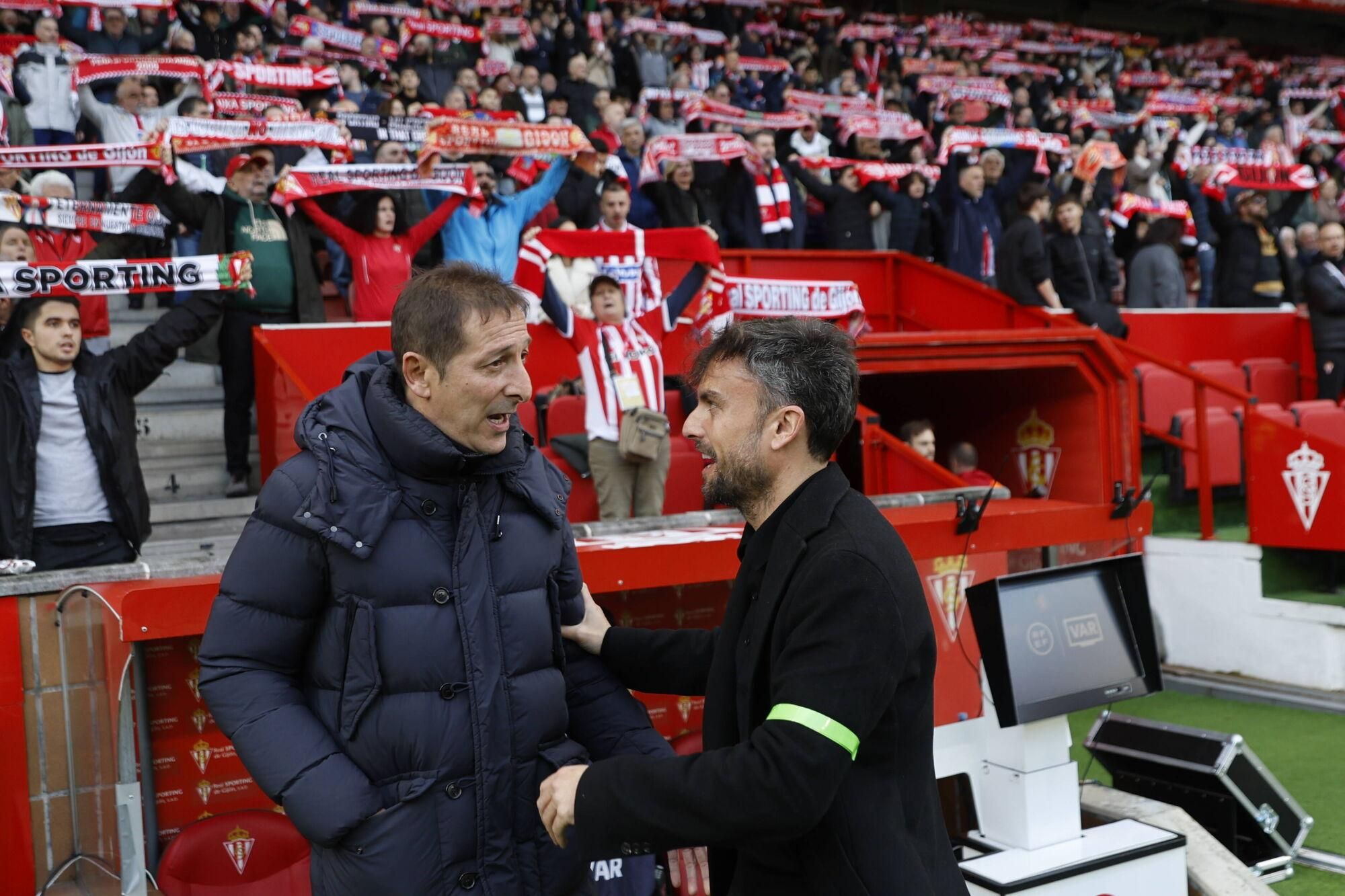 EN IMÁGENES: Así fue el partido entre el Sporting y el Burgos