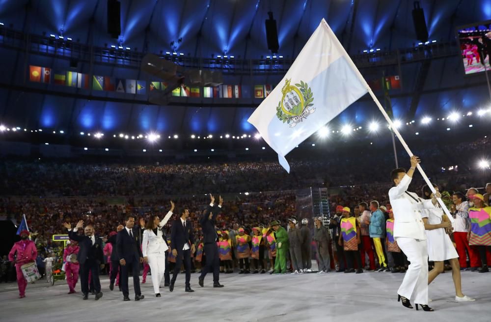 Cerimònia inaugural dels Jocs Olímpics de Rio