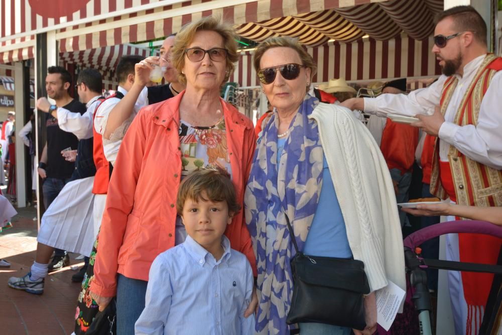 Ambiente y Photocall en la Plaza de las Flores