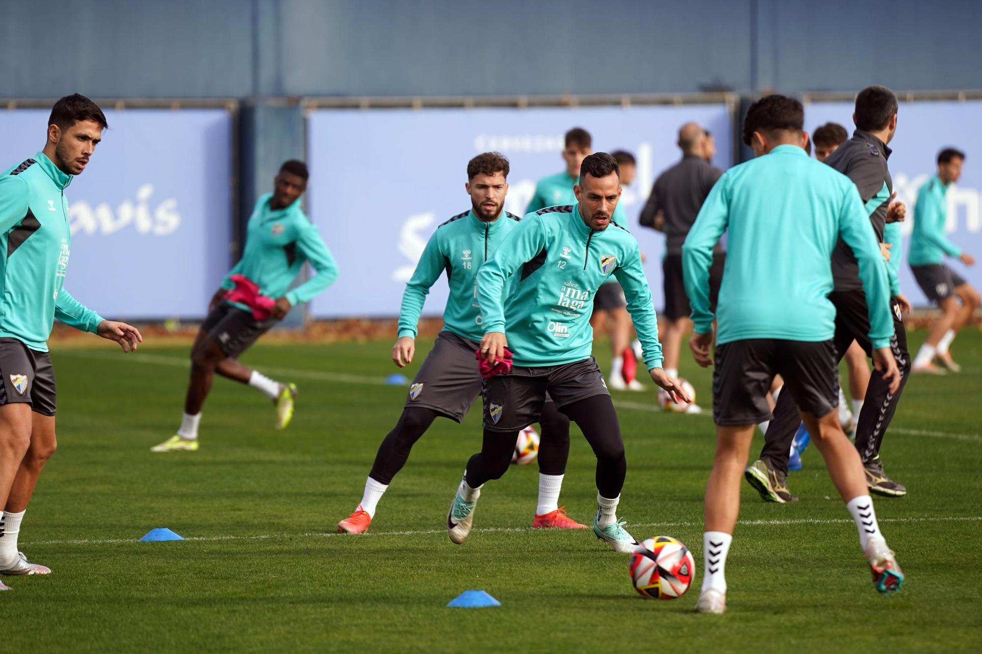 El Málaga CF retoma los entrenamientos tras el choque de Copa