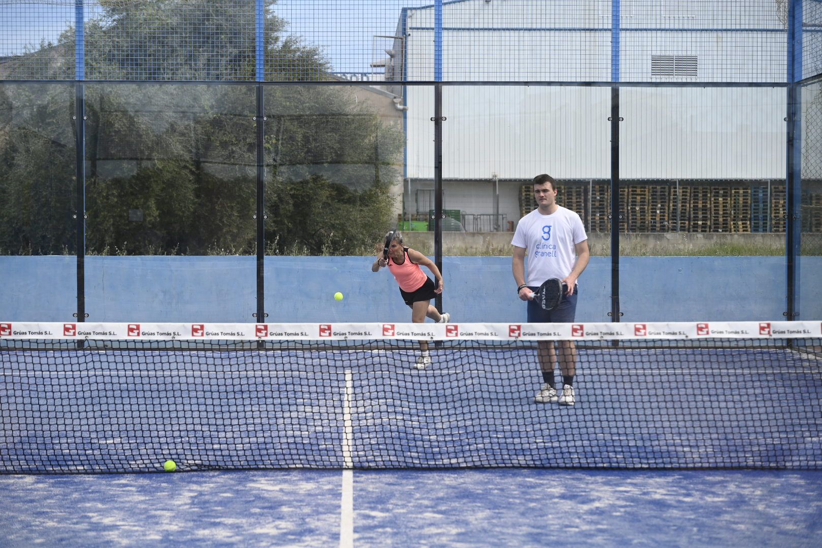 Las mejores imágenes de la jornada de pádel solidario de la Gaiata 15 en Castelló