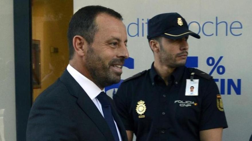 Detenido el expresidente del Barça Sandro Rosell