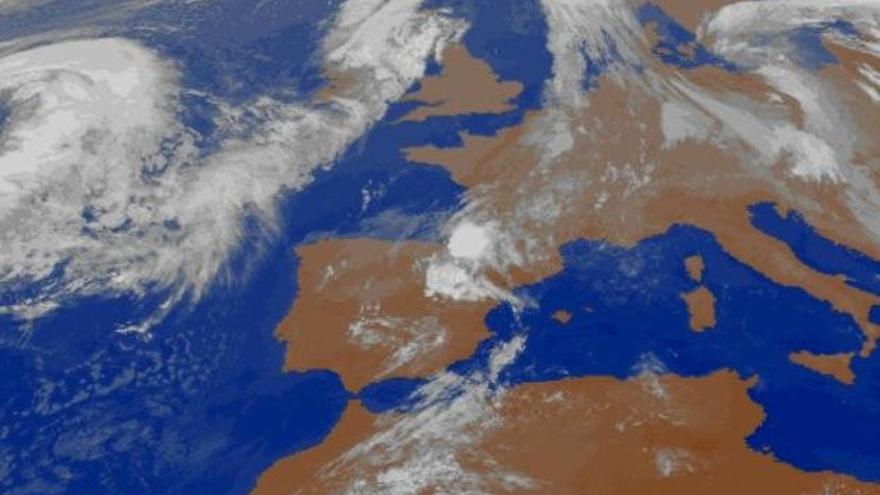 Wie schön! Die Balearen am Freitag (22.9.) von einem Satelliten aus dem All betrachtet.