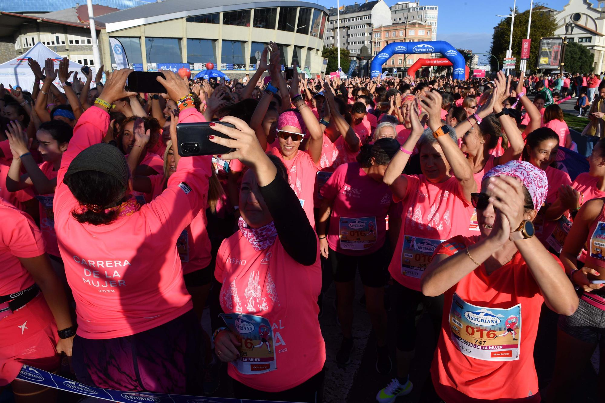 Una nueva edición de la carrera de la mujer de A Coruña