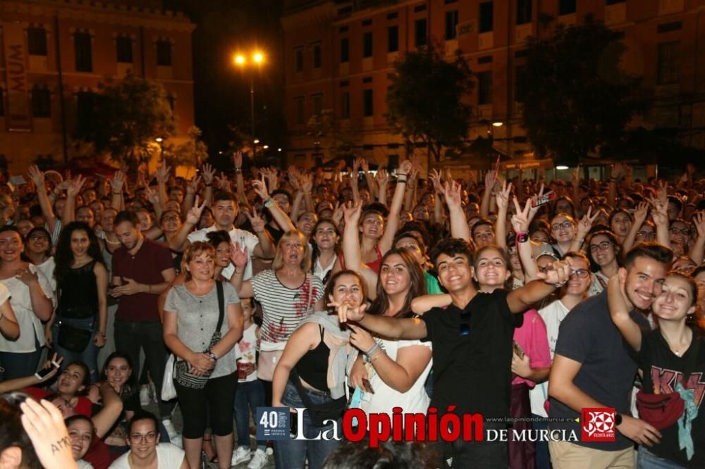 Concierto de Pablo Alborán el sábado en Murcia