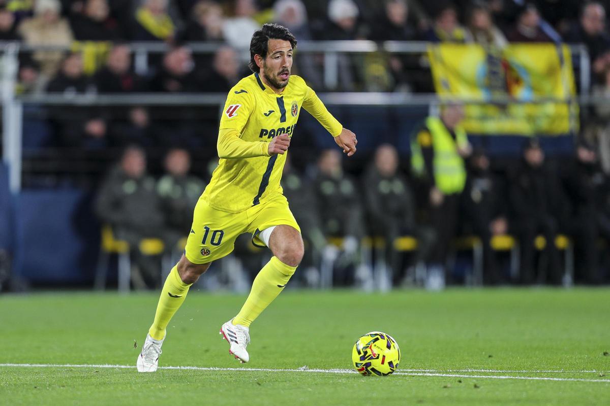 Dani Parejo, durante el Villarreal-Real Madrid