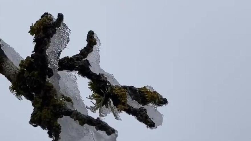 Nieve en El Torcal de Antequera