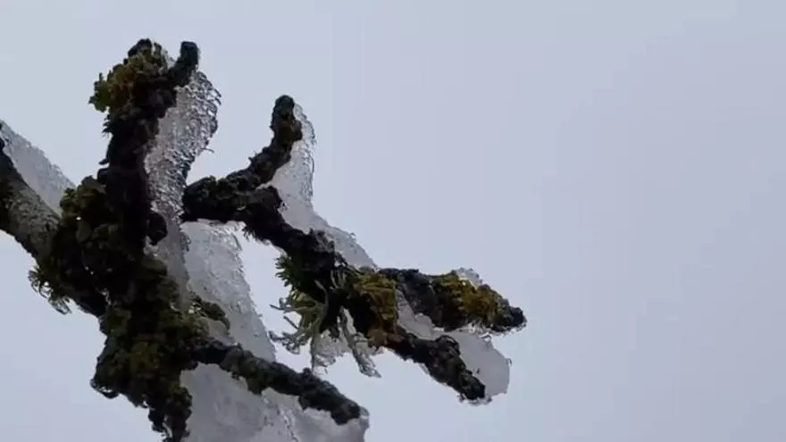 Nieve en El Torcal de Antequera