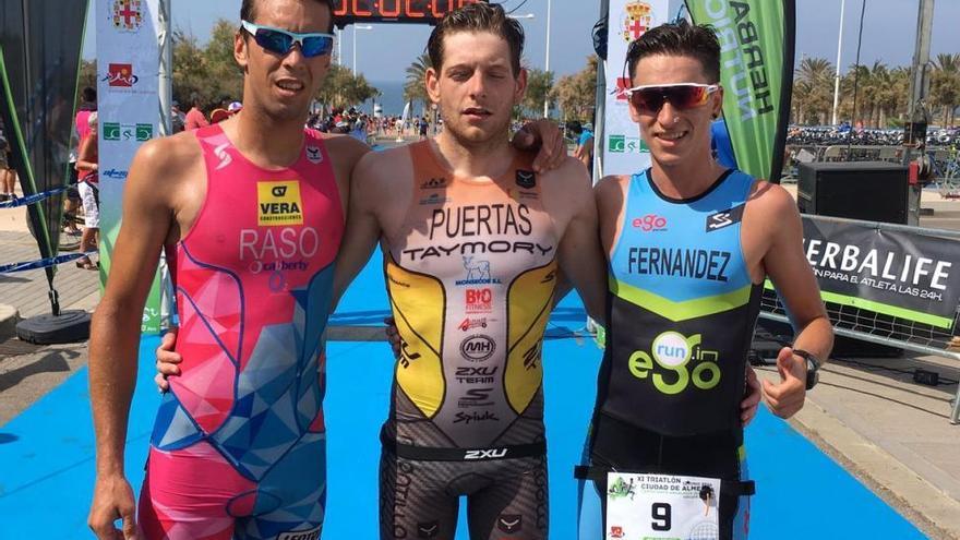 El equipo cadete del Triatlón Montilla, campeón de España de Triatlón Cross