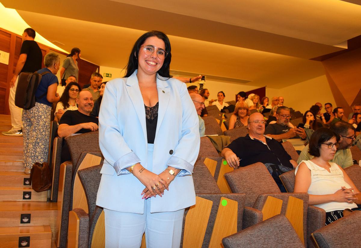 Sandra Martínez, alumna de Derecho, es la nueva presidenta del Consello de Estudantes.