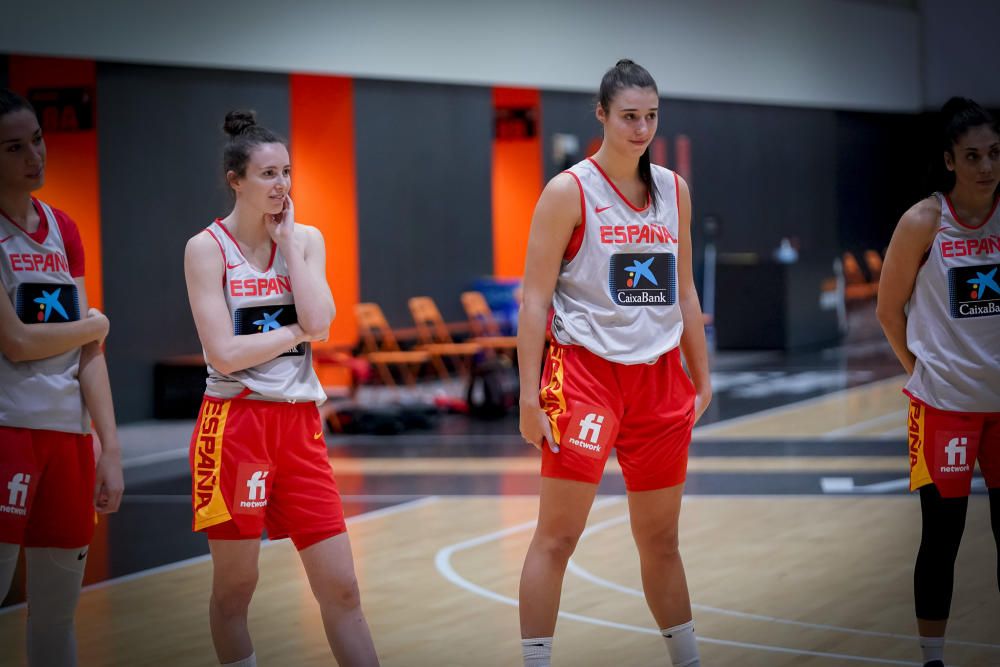 Selección española de baloncesto en Valencia