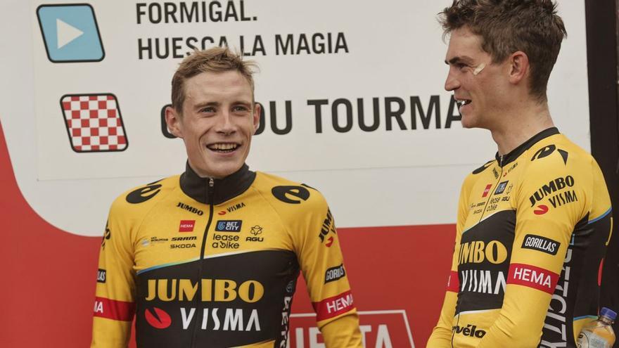 El Jumbo martiriza La Vuelta con un triplete en el Tourmalet