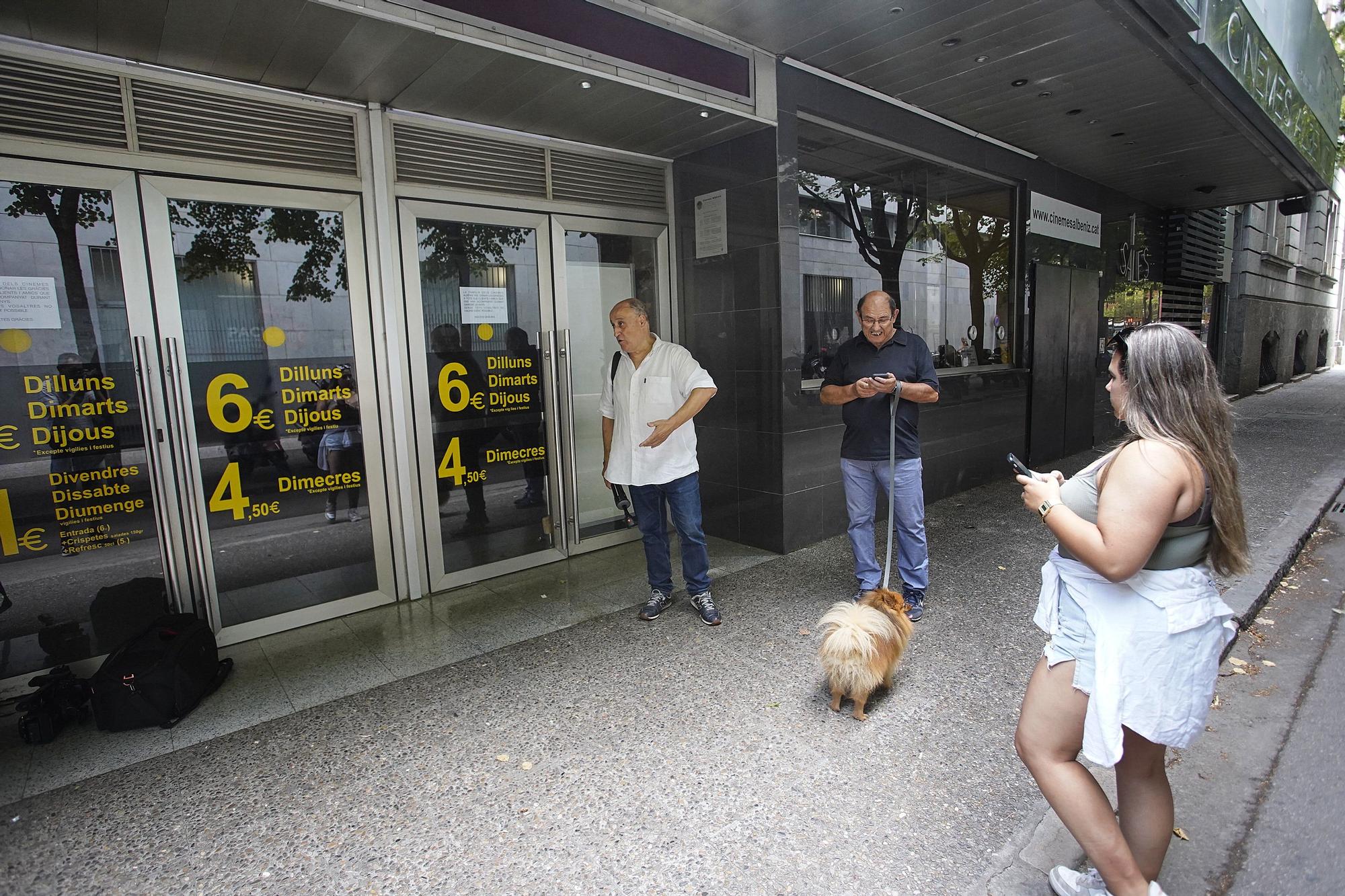 Els cinemes Albèniz de Girona tanquen sense previ avís