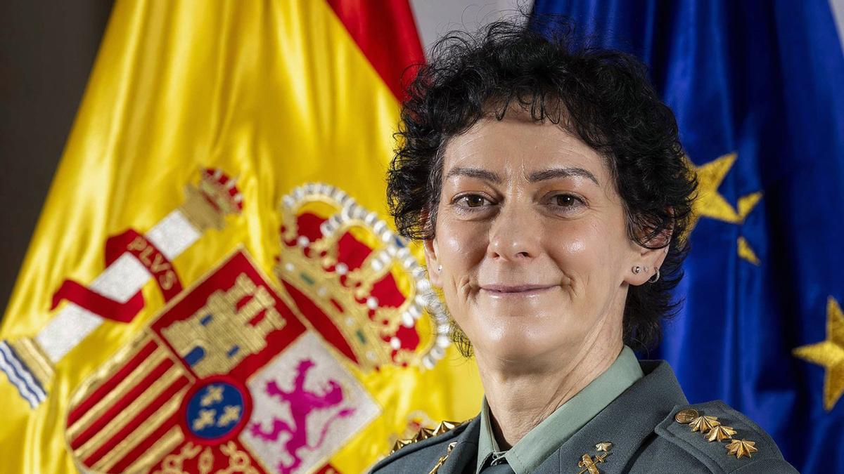 María Dolores Gimeno Durán, primera oficial de la Guardia Civil que alcanza el empleo de coronel