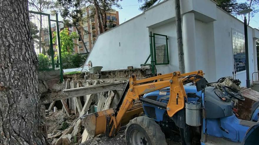 Altura ya ha iniciado la reparación de la sala de máquinas de la piscina.