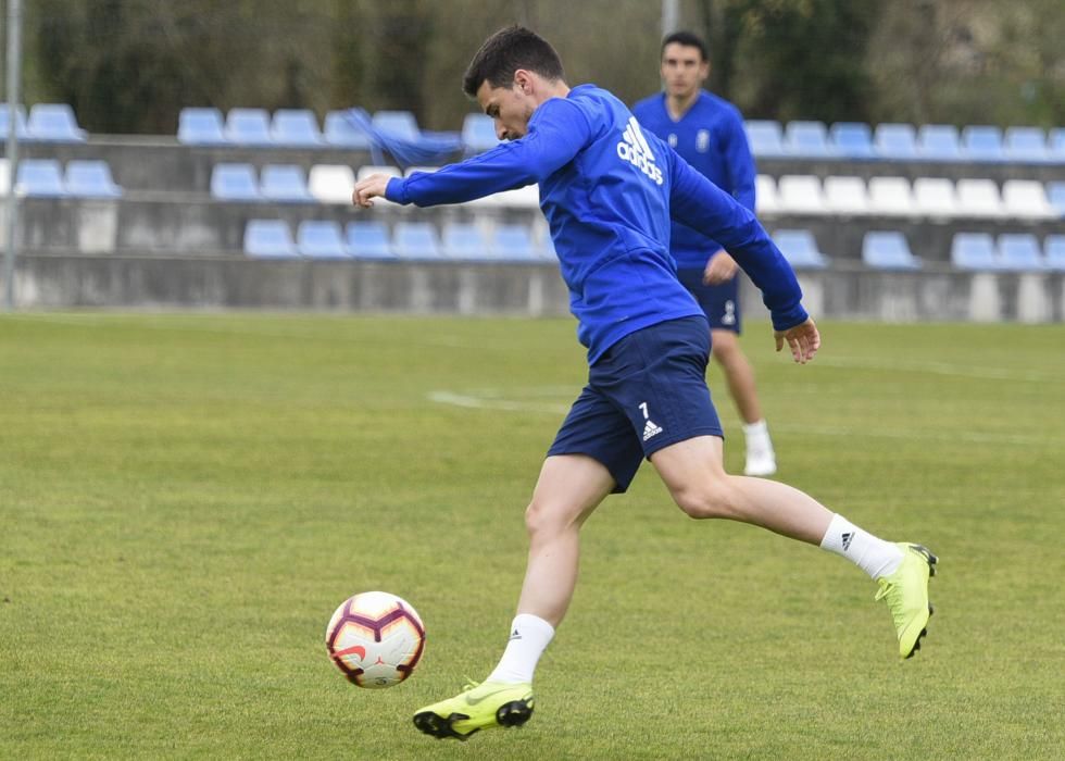 Entrenamiento del Real Oviedo