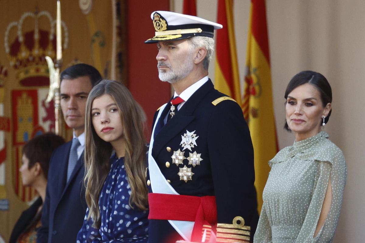 Desfile militar del Día de la Fiesta Naciona del 12 de octubre