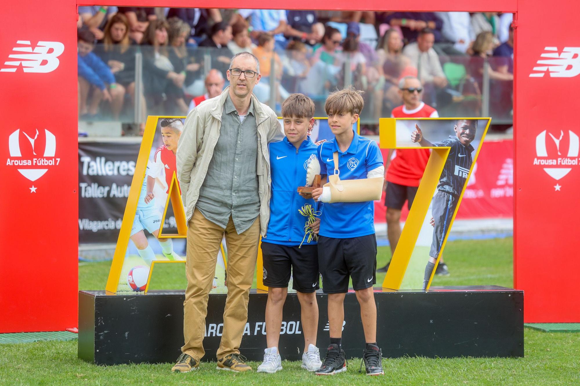 El Porto se lleva el primer título de Arousa Fútbol 7 a Portugal