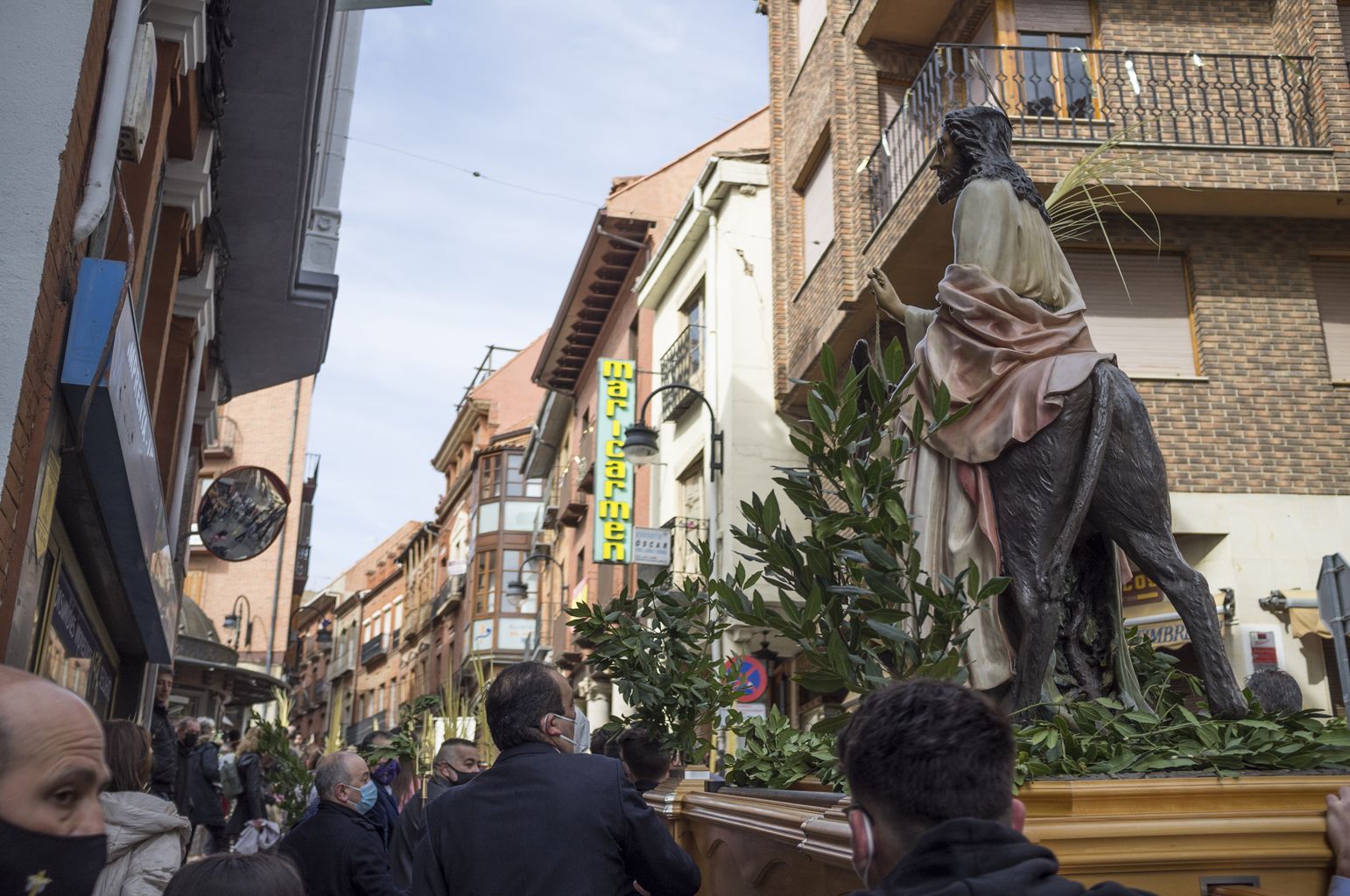 La procesión del Domingo de Ramos en Benavente en imágenes