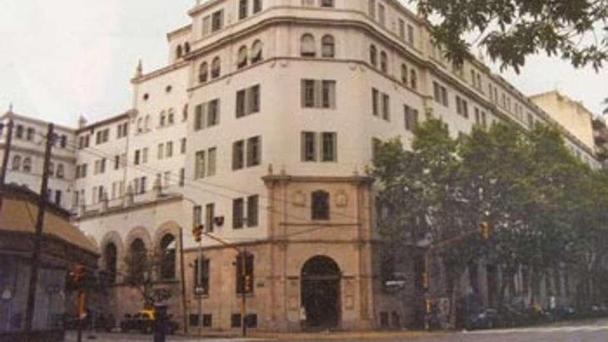 Edificio del Centro Gallego en Buenos Aires.