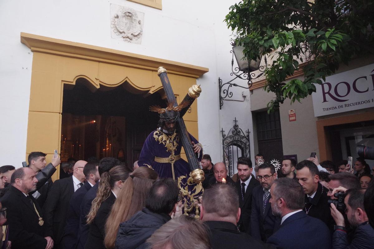 Vía Crucis oficial de Málaga presidido por el Señor de los Pasos en el Monte Calvario