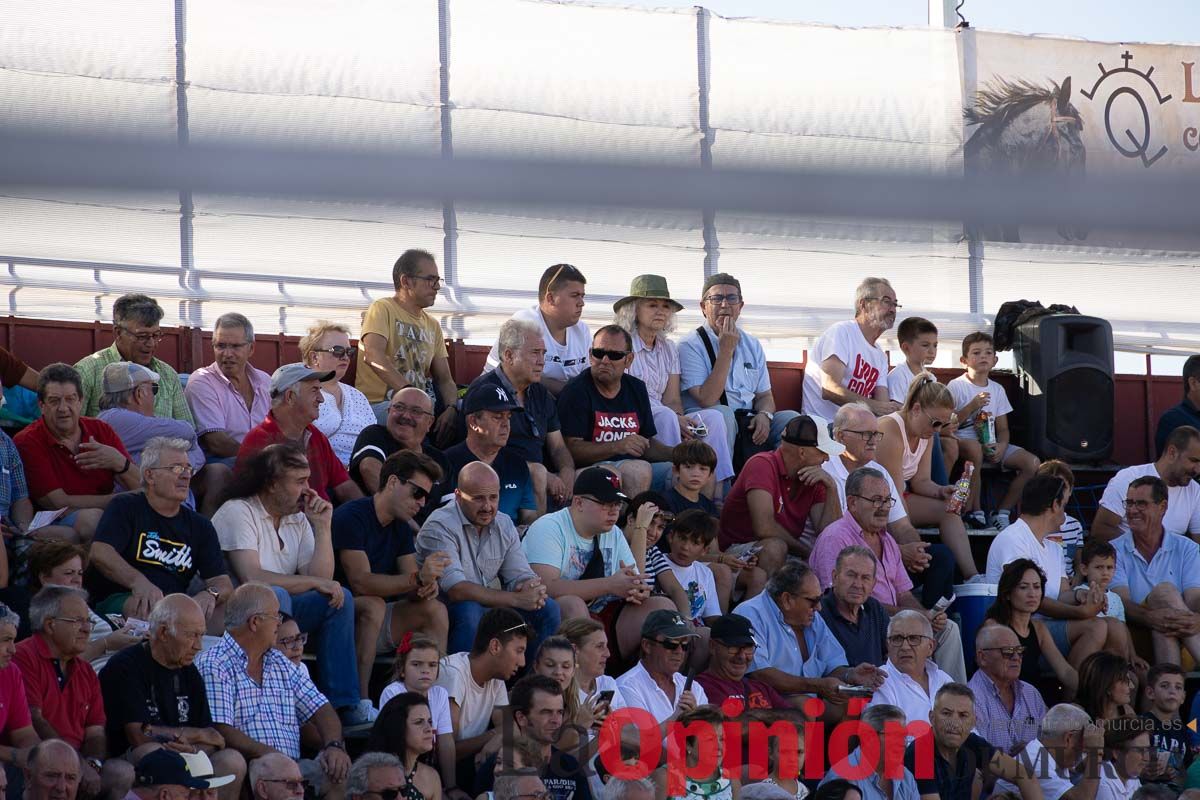 Segunda novillada de la Feria del Arroz en Calasparra (José Rojo, Pedro Gallego y Diego García)